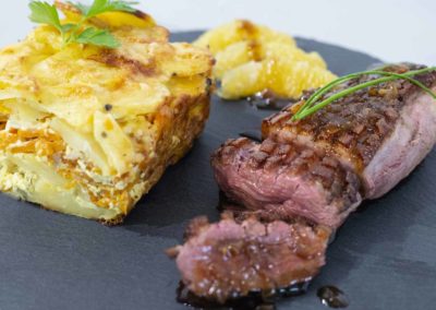 Plat du Sud-ouest Pacha Miamiam cuisine bio et locale pour vos événements en Occitanie