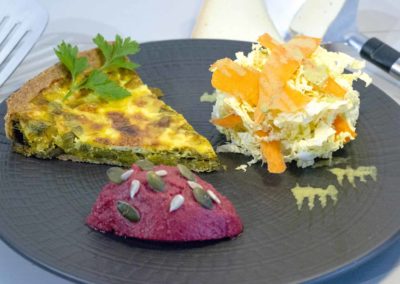 Plat végétarien Pacha Miamiam cuisine bio et locale pour vos événements en Occitanie